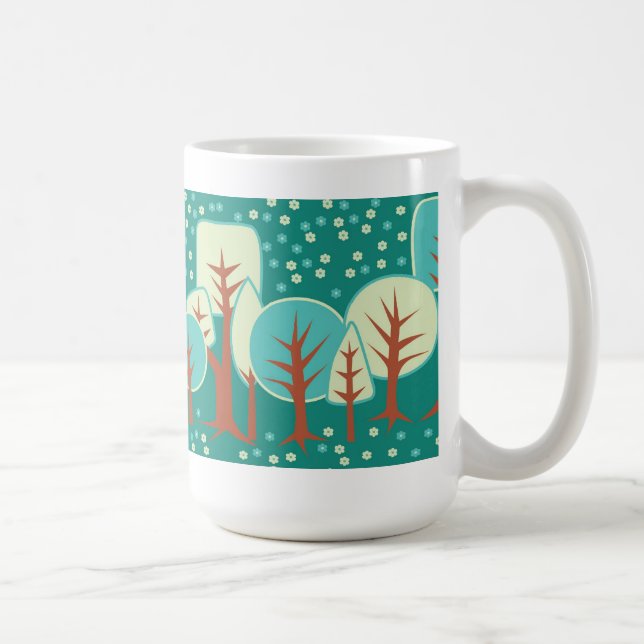 Caneca De Café floresta (Direita)