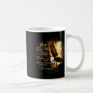 Caneca De Café Floresta de Águia Eles Voarão Alto Nas Asas Jesus