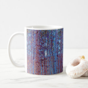 Caneca De Café Floresta de Faia por Gustav Klimt, Arte Novo Antig