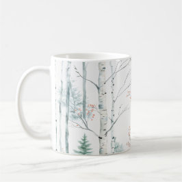 Caneca De Café Floresta de inverno