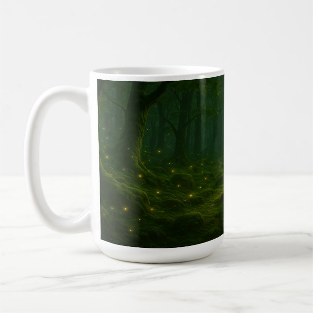 Caneca De Café Floresta de Vagalumes (Esquerda)