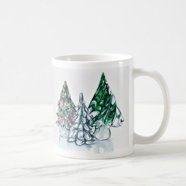 Caneca De Café Floresta de Vidro (Direita)