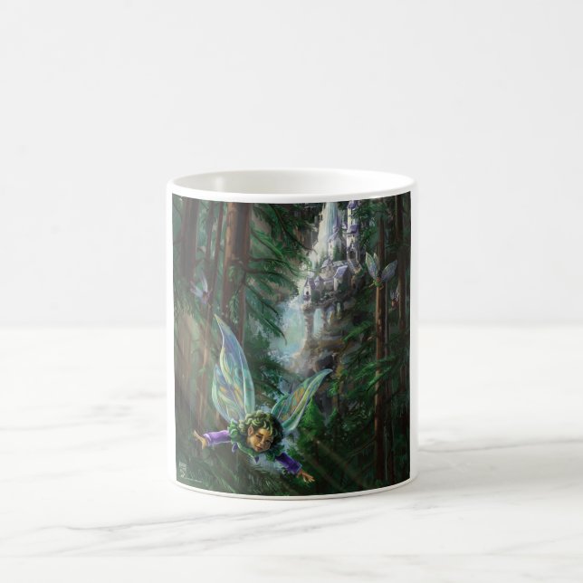 Caneca De Café Floresta do Castelo de Fadas (Centro)