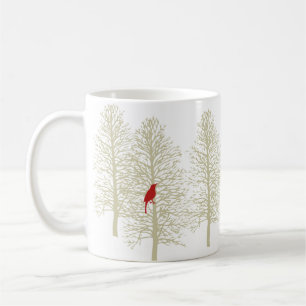 Caneca De Café Floresta do inverno
