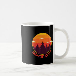 Caneca De Café Floresta Em vez De Asfalto Natureza Montanhas Flor