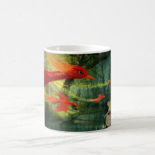 Caneca De Café Floresta Fantasia 1
