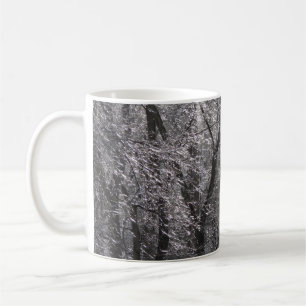 Caneca De Café Floresta gelada de manhã I