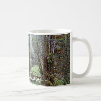 Caneca De Café Floresta Húmida de Hoh, Estado de Washington, Cane