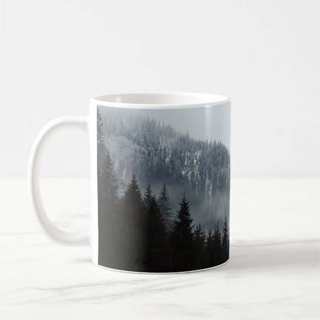 Caneca De Café Floresta Mistura: Visão Cenária (Esquerda)