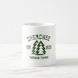 Caneca De Café Floresta Nacional Cherokee