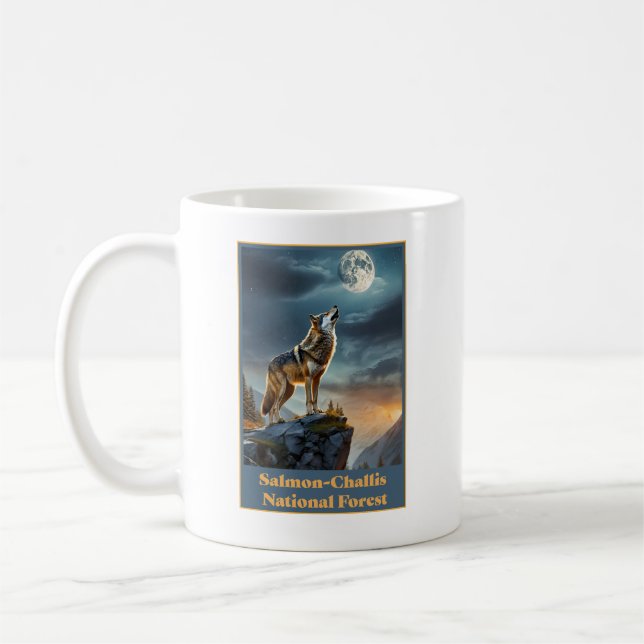 Caneca De Café Floresta Nacional Salmon-Challis (Esquerda)