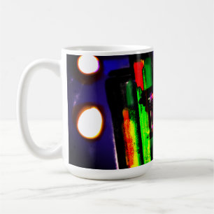Caneca De Café Floresta nebulosa de Wolf