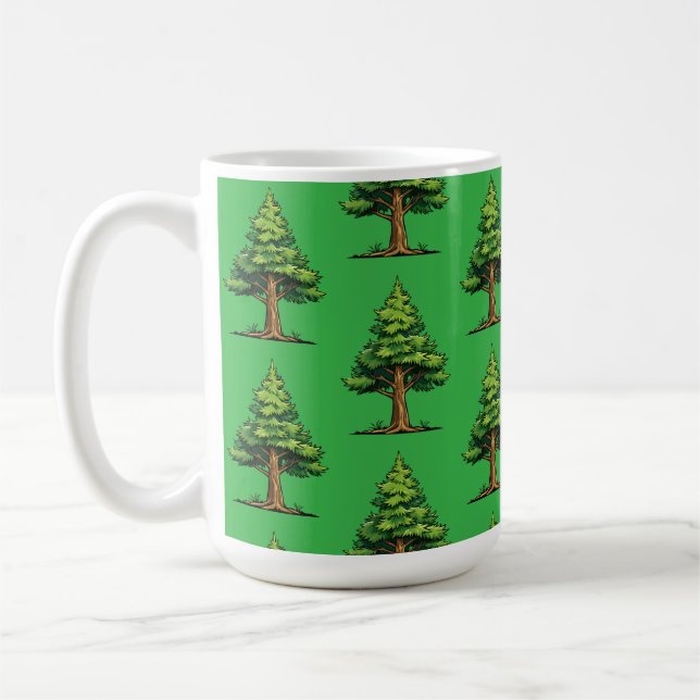 Caneca De Café Floresta perene (Esquerda)
