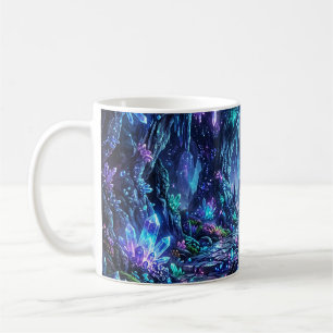 Caneca De Café Floresta Radiante com Lago