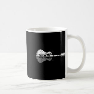 Caneca De Café Floresta Retro Divertida Natureza Guitarra Clic Mú
