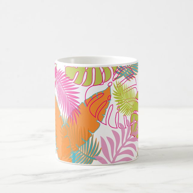 Caneca De Café Floresta tropical PixDezines/imagem ajustável (Centro)