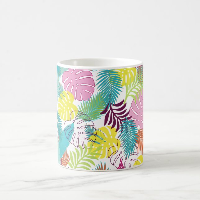 Caneca De Café Floresta tropical PixDezines/imagem ajustável (Centro)