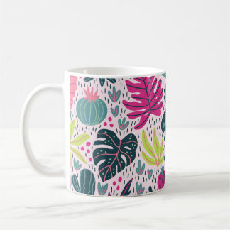 Caneca De Café Floresta tropical selvagem, colheita repetida