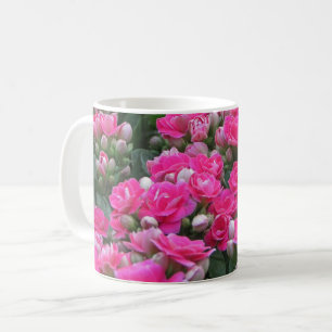 Caneca De Café Florestas Rosa-Flores-Rosa Do Jardim Fotográfico 
