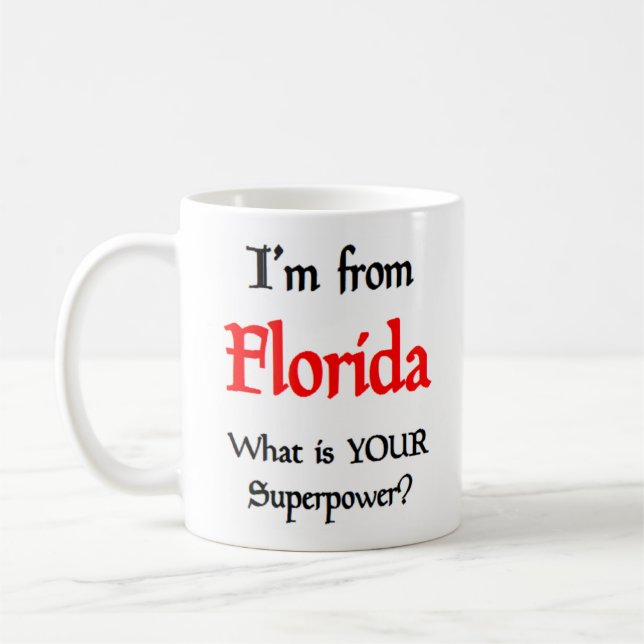 caneca de café florida (Esquerda)