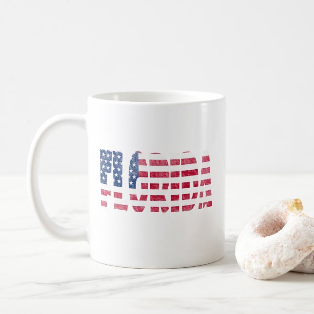 Caneca De Café Florida (Com Donut)