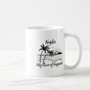 Caneca De Café Florida Beach, Meu Local De Felicidade - Nápoles