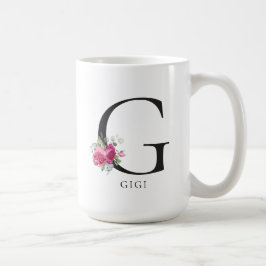 Caneca De Café Flórida Elegante Gigi Modern 15oz Coffee Mug