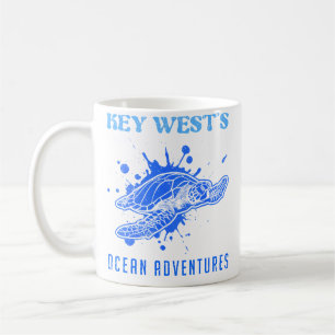 Caneca De Café Florida Key West'S Ocean Adventures Mergulho F