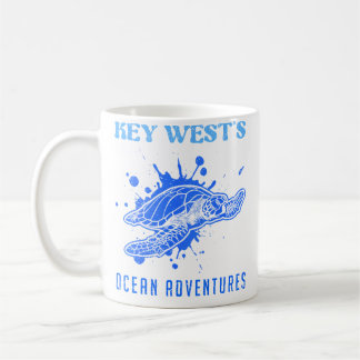 Caneca De Café Florida Key West'S Ocean Adventures Mergulho F