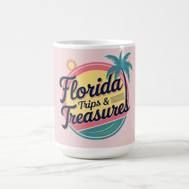 Caneca De Café Florida Trips & Treasures Coffee Mug (Centro)