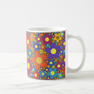 Caneca De Café florido