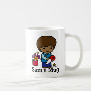 Caneca De Café Florista com flores