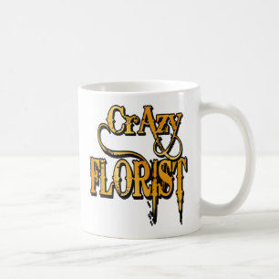 Caneca De Café Florista Louco