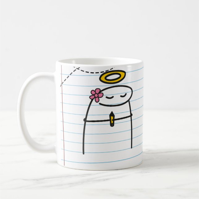 Caneca De Café Flork Taza Maestra - Examen  (Esquerda)