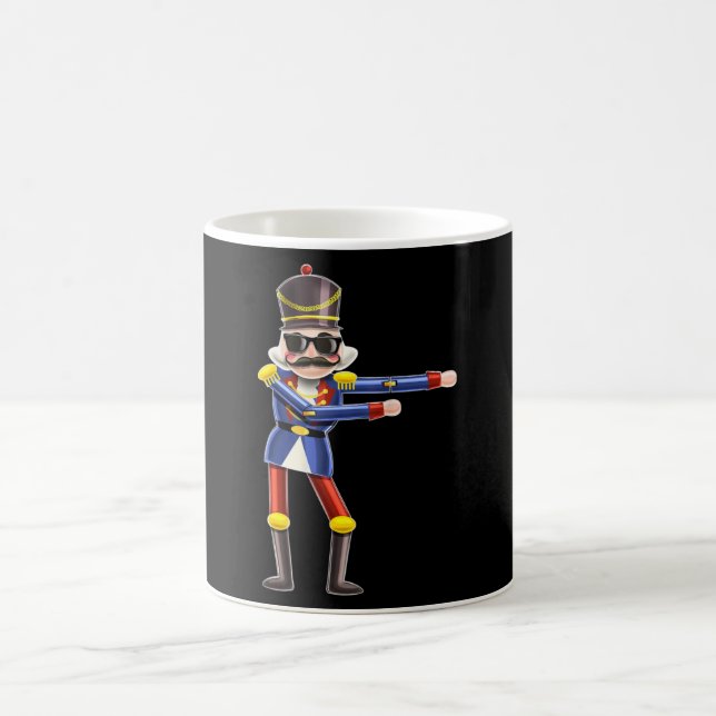 Caneca De Café Flossing Nutcracker Christmas Kids (Centro)