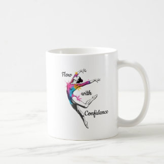 Caneca De Café Flow with Confidence – Artistic Gymnastics Mug