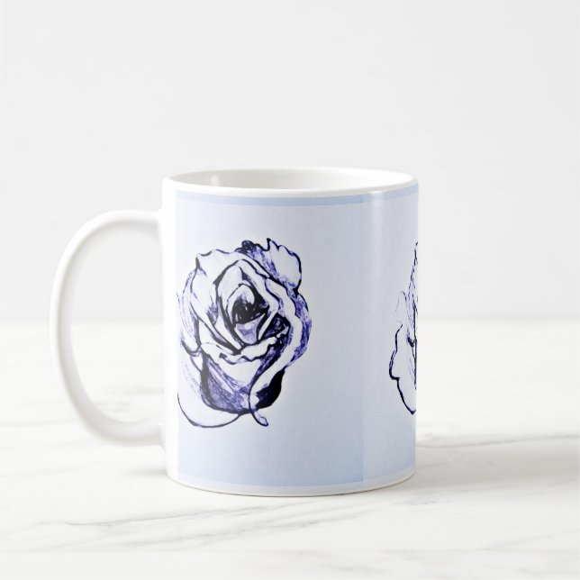 Caneca De Café Flower  (Esquerda)