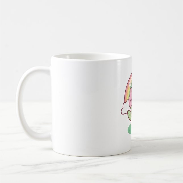 Caneca De Café Flower Bonita Compras Melhores Compras Amigos Melh (Esquerda)