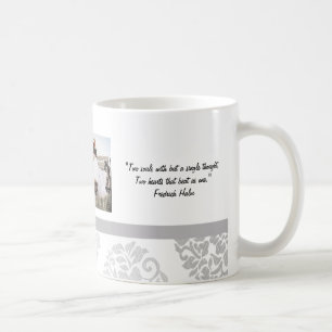 Caneca De Café Flower Buquê Wedding Mugs