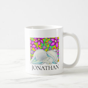 Caneca De Café Flower Elephboy Coffee Mug