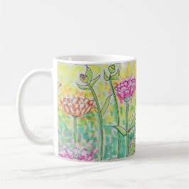 Caneca De Café Flower Field