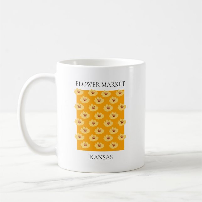 Caneca De Café Flower Market - Kansas (Esquerda)