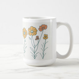 Caneca De Café FLOWER Mug