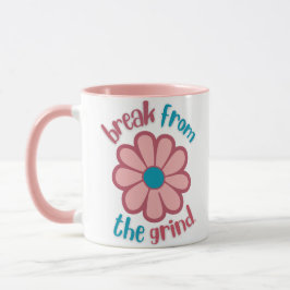 Caneca de Café Flower Power