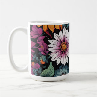 Caneca De Café Flower Wallpaper Mugs & Cups
