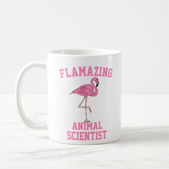Caneca De Café Flsurra Animal Scientist Mug (Esquerda)