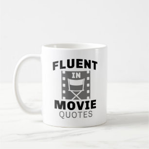 Caneca De Café Fluent In Movie Cotes