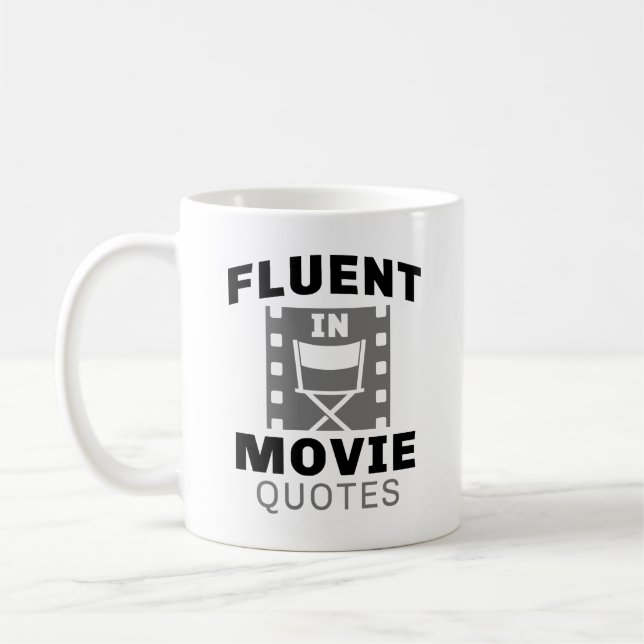 Caneca De Café Fluent In Movie Cotes (Esquerda)