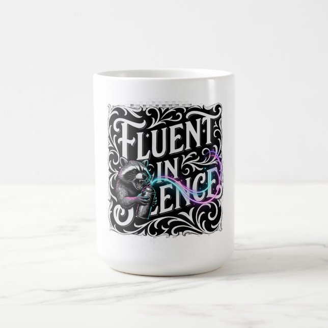Caneca De Café Fluente em Silêncio Manga Longa (Centro)