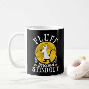 Caneca De Café Fluff e descubra o gato do horror do Halloween